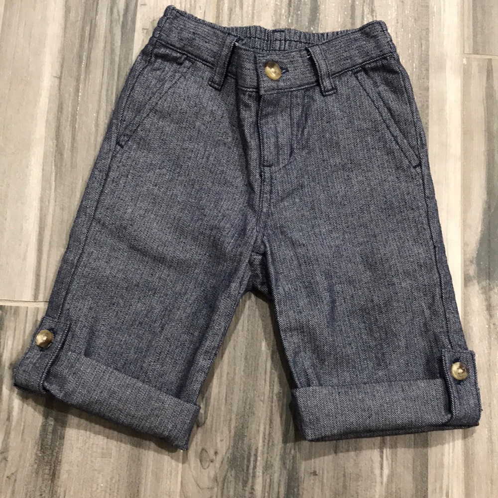 Janie and Jack onesie with Herringbone Pant